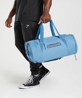 Bolsas Gymshark Bold Barrel Accessories Azules | CO 4268KOR